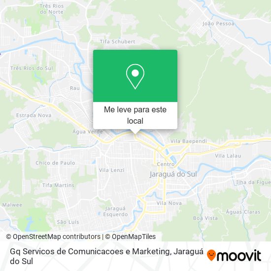 Gq Servicos de Comunicacoes e Marketing mapa