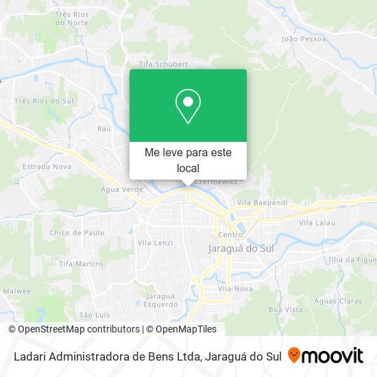 Ladari Administradora de Bens Ltda mapa