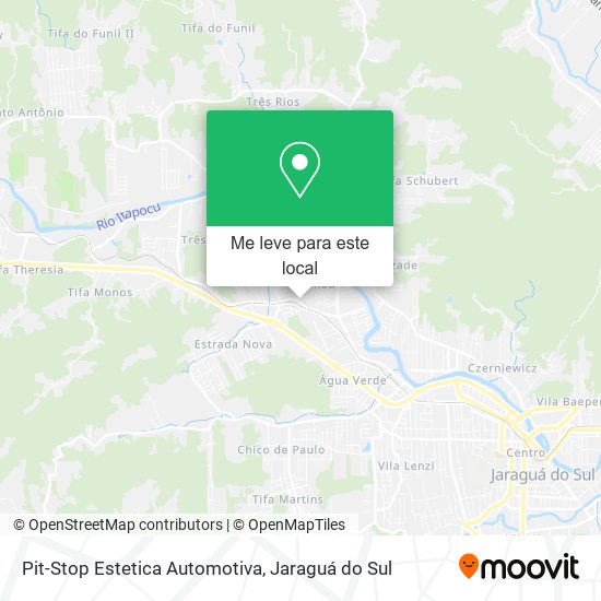 Pit-Stop Estetica Automotiva mapa