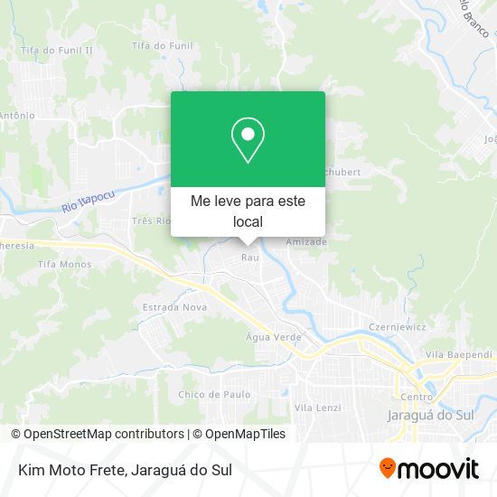 Kim Moto Frete mapa