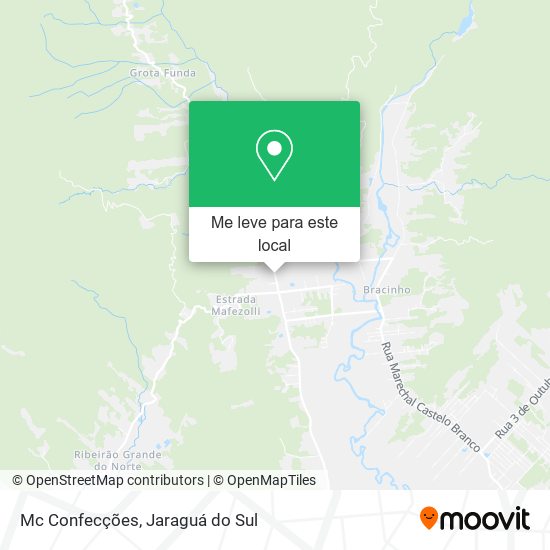 Mc Confecções mapa