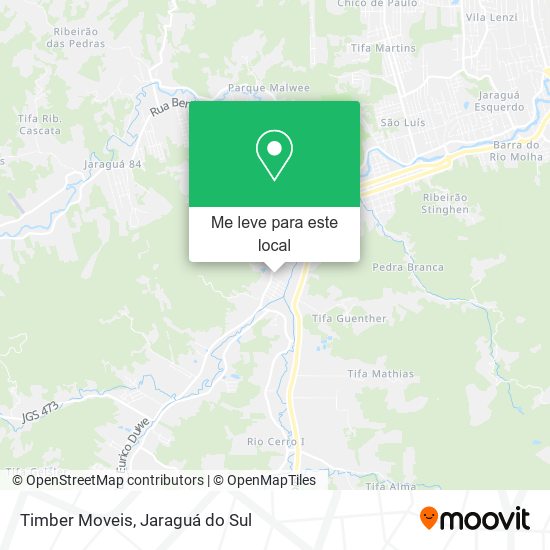 Timber Moveis mapa