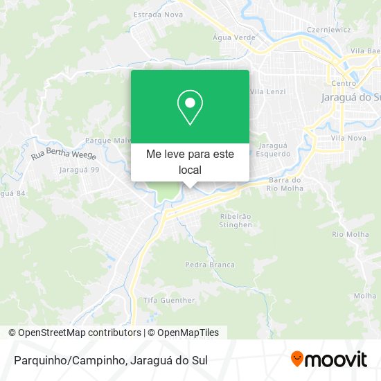 Parquinho/Campinho mapa