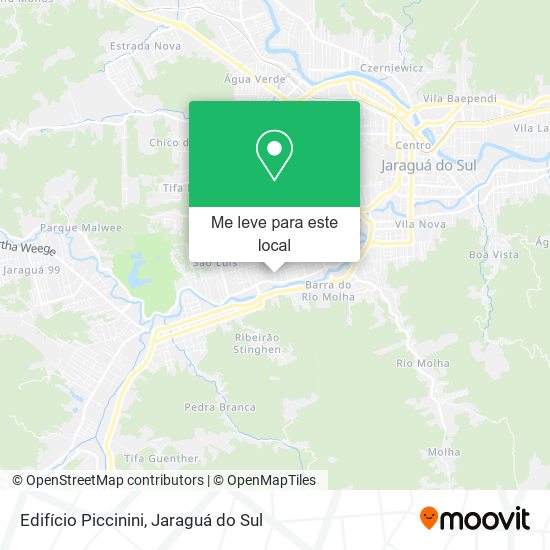 Edifício Piccinini mapa