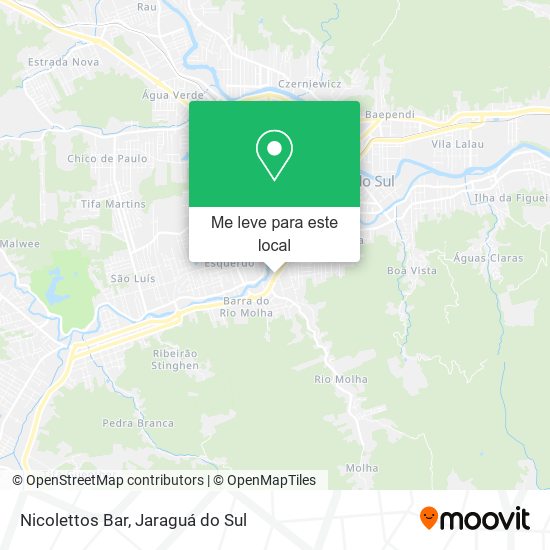 Nicolettos Bar mapa