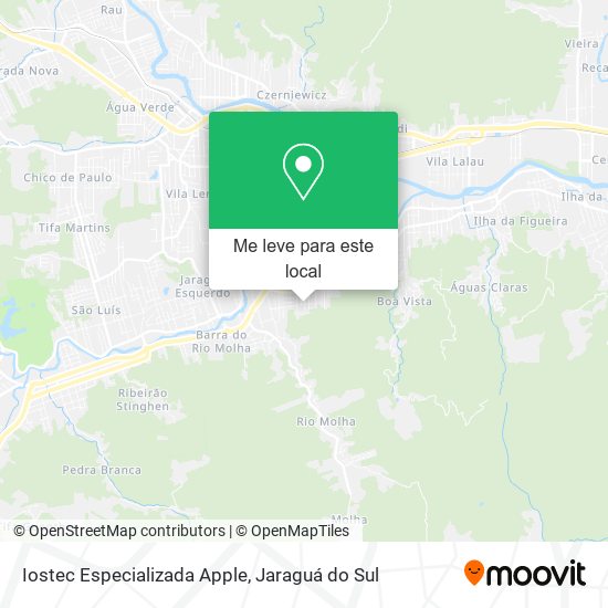 Iostec Especializada Apple mapa