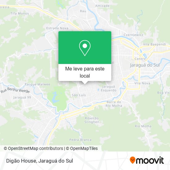 Digão House mapa