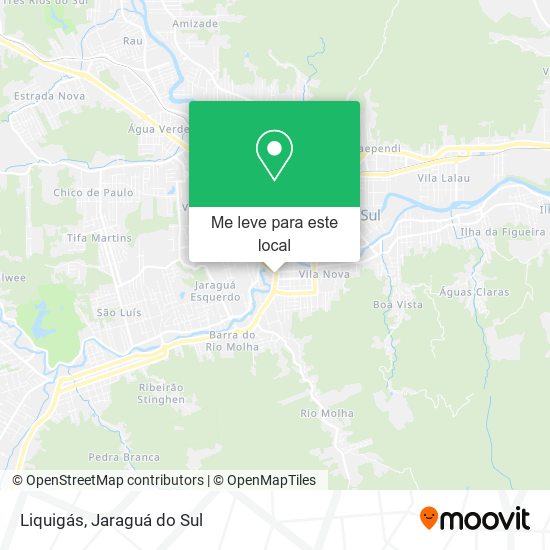Liquigás mapa