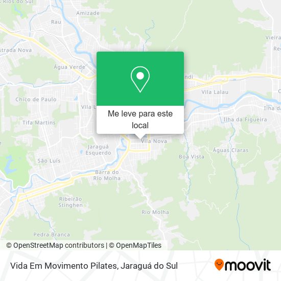 Vida Em Movimento Pilates mapa