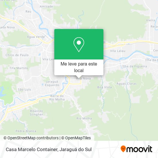 Casa Marcelo Container mapa