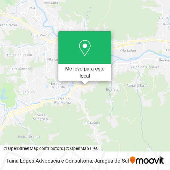 Taina Lopes Advocacia e Consultoria mapa