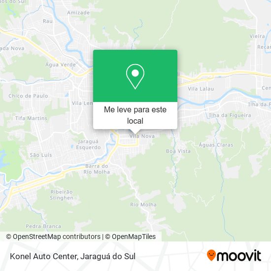 Konel Auto Center mapa