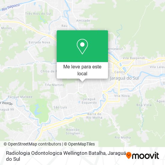 Radiologia Odontologica Wellington Batalha mapa