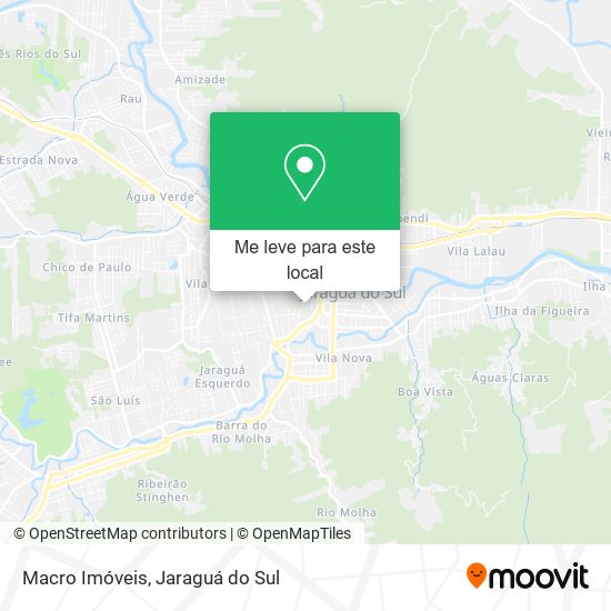 Macro Imóveis mapa