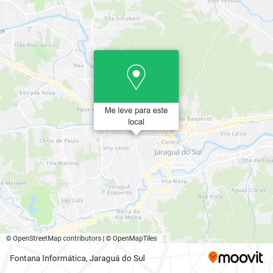 Fontana Informática mapa