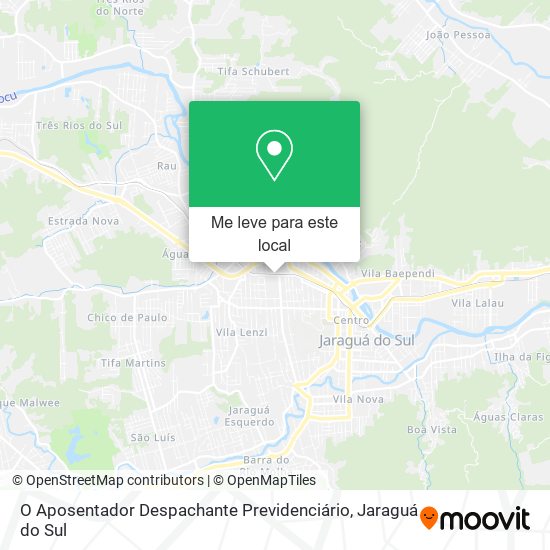 O Aposentador Despachante Previdenciário mapa