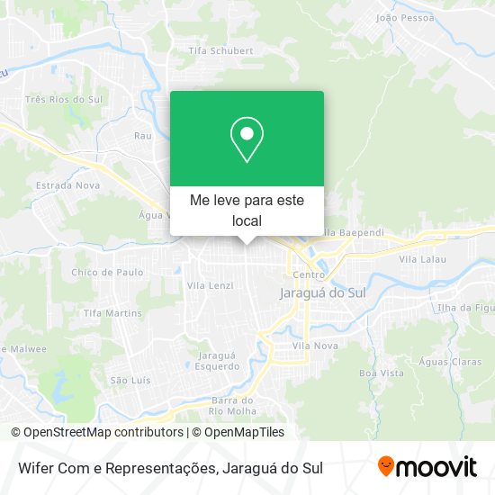 Wifer Com e Representações mapa