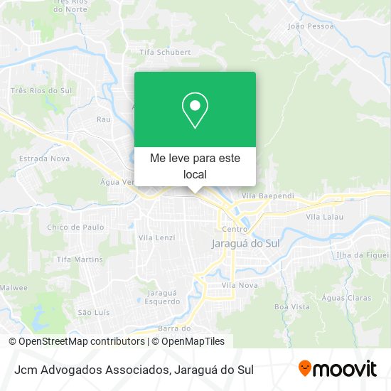 Jcm Advogados Associados mapa