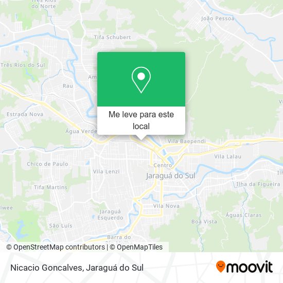 Nicacio Goncalves mapa