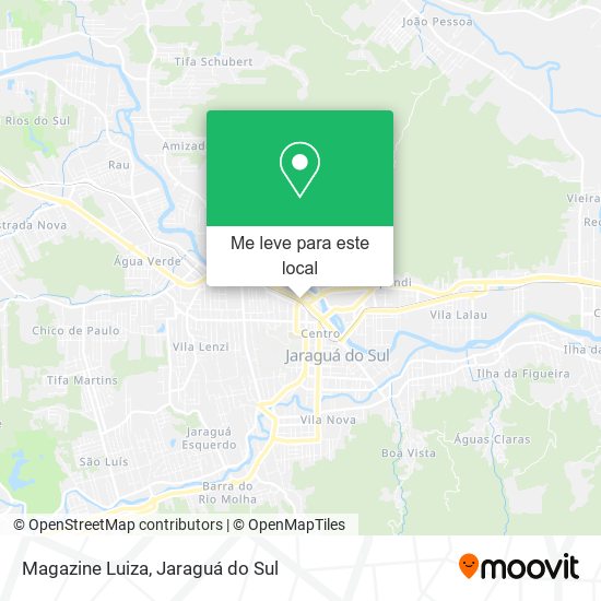 Magazine Luiza mapa