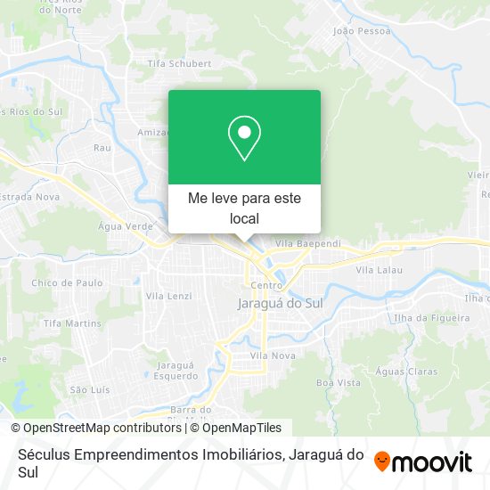 Séculus Empreendimentos Imobiliários mapa
