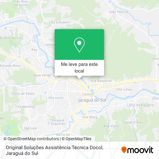 Original Soluções Assistência Técnica Docol mapa