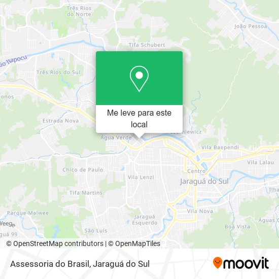 Assessoria do Brasil mapa