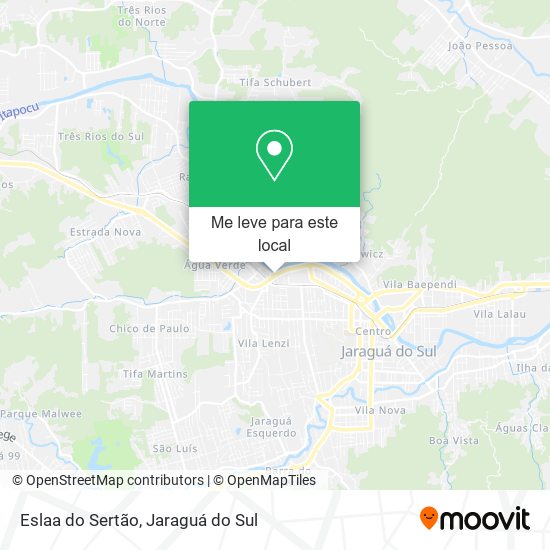 Eslaa do Sertão mapa