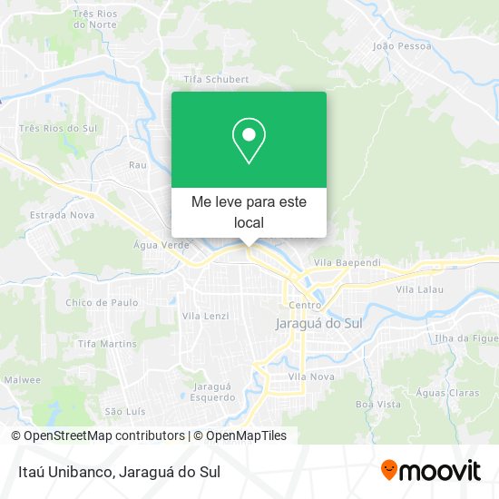 Itaú Unibanco mapa