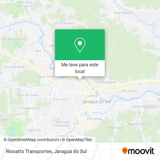 Rissatto Transportes mapa
