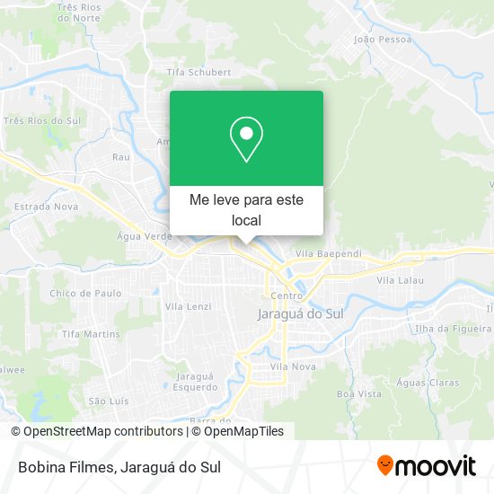 Bobina Filmes mapa