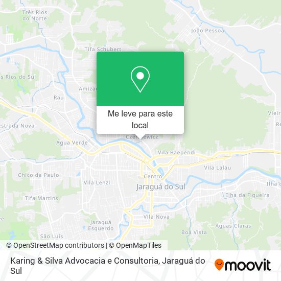 Karing & Silva Advocacia e Consultoria mapa