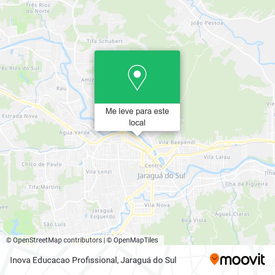 Inova Educacao Profissional mapa