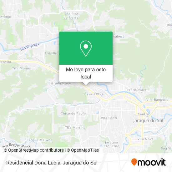 Residencial Dona Lúcia mapa