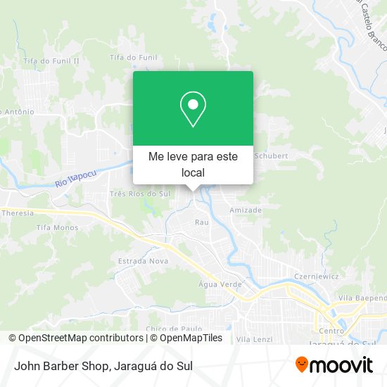 John Barber Shop mapa