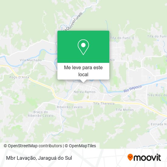 Mbr Lavação mapa