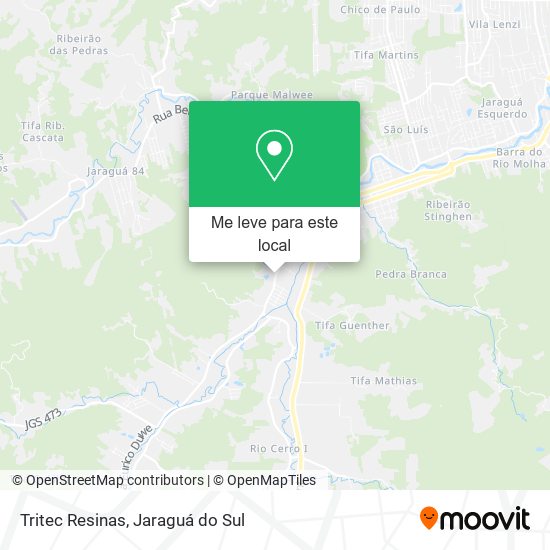 Tritec Resinas mapa