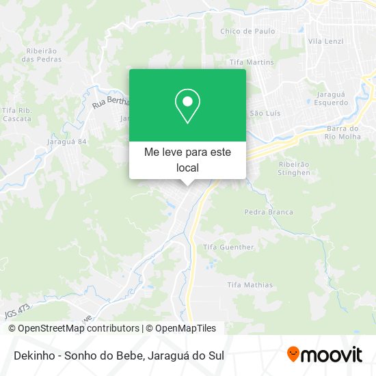 Dekinho - Sonho do Bebe mapa