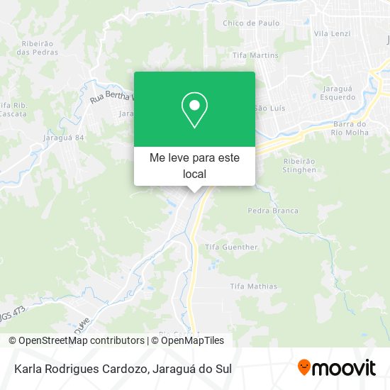 Karla Rodrigues Cardozo mapa