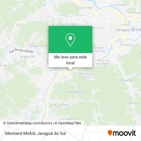 Mestiere Mobili mapa