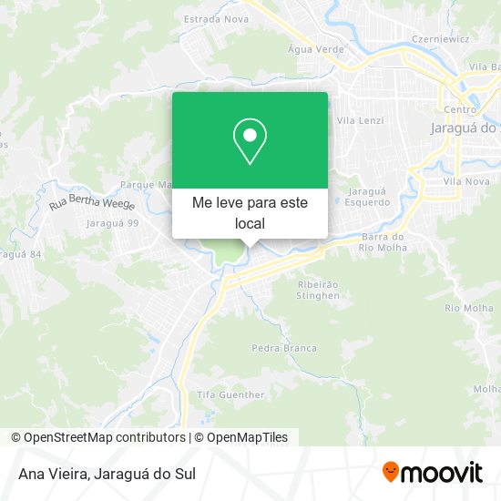 Ana Vieira mapa