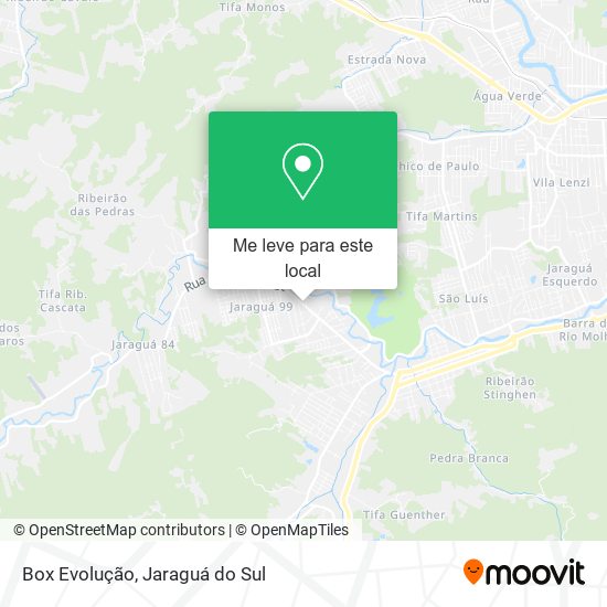 Box Evolução mapa