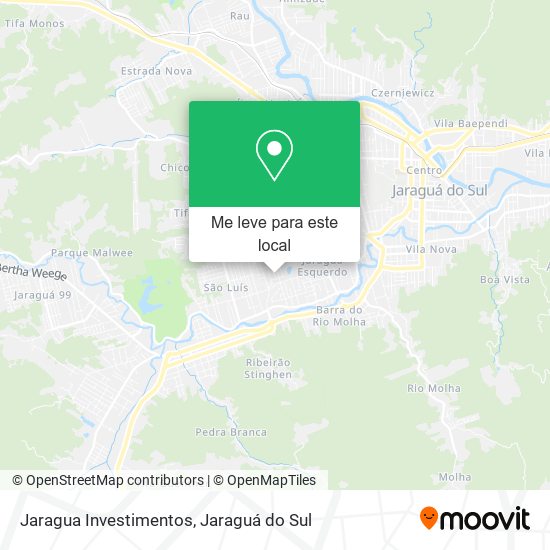 Jaragua Investimentos mapa