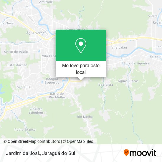 Jardim da Josi. mapa