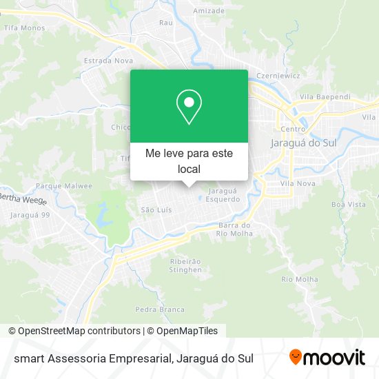 smart Assessoria Empresarial mapa