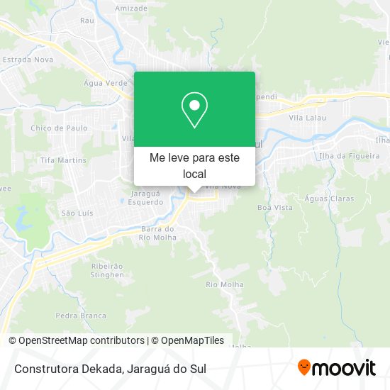 Construtora Dekada mapa
