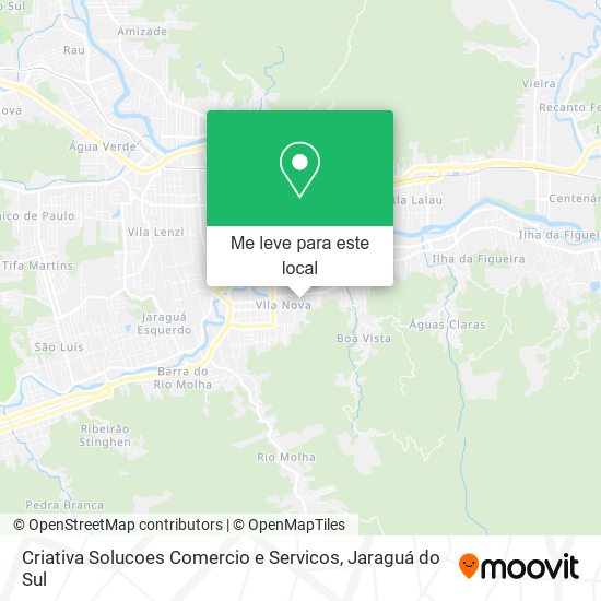 Criativa Solucoes Comercio e Servicos mapa