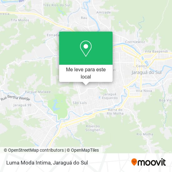 Luma Moda Intima mapa