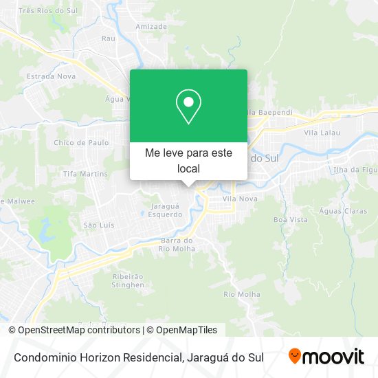 Condominio Horizon Residencial mapa