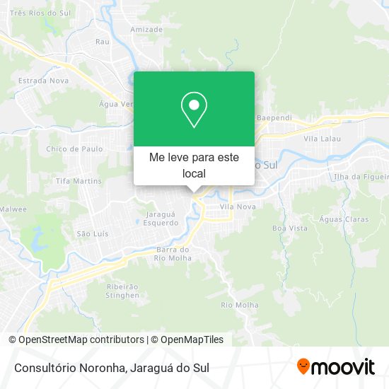 Consultório Noronha mapa